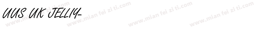 UUS UK JELLIY字体转换